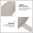 thumbnail image 3 of FOMIYES 2Pares Cubiertas Para Asiento De Inodoro Y Cómodas Color Claro, 3 of 7