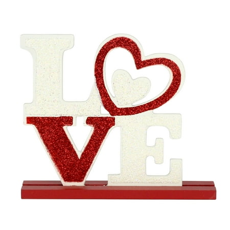 Way To Celebrate Valentine S Day Love Wood Table Top Decor