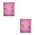 thumbnail image 1 of Kearding Purple Door Key Holder Hooks Wall Box Entryway Shelf Mount Decorative Hanger Tipo 1 2Conjunto, 1 of 1