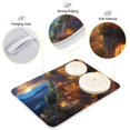 thumbnail image 4 of Magic Night Print Dish Drying Mat Microfiber Kitchen Mats Large Counter Absorbent Dish Pad Drainer Rack 18"x24", 4 of 7