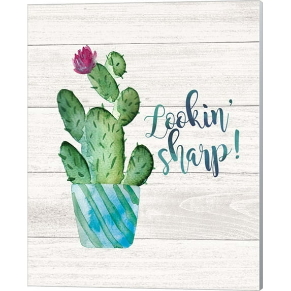 Lookin' Sharp by Jo Moulton, Canvas Wall Art, 16W x 20H