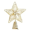 thumbnail image 2 of Grrvtrz Five Pointed Star Lamp Iron Star Decoration Christmas Tree Luminous Tree Star Three Dimension Visual Effect Of Christmas Decorations,Holiday Products,Christmas Decorations, 2 of 7