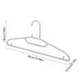 thumbnail image 6 of Yooshoverk Non Slip Hanger Wide Shoulder Clothes Hanger Heavy Duty Garment Rack No Crease Design Wet Dry Use Single Pack, 6 of 6