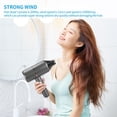 thumbnail image 3 of Secador De Pelo Eléctrico De 2000 W Secador De Pelo De Aire De Potencia Fuerte De Bajo Ruido Para El Hogar Gris Portátil Con 6 Velocidades De Viento Y Temperatura Para Salón De Secado De Cabello Minnieouse HA014668-00, 3 of 7