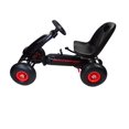 thumbnail image 5 of Go Kart a Pedales The Baby Shop - EBPMONT04 con llantas de aire Negro -, 5 of 5