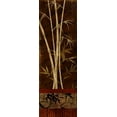 thumbnail image 2 of Knutsen, Conrad 7x14 White Modern Wood Framed Museum Art Print Titled - Bamboo Garden II, 2 of 4