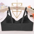 thumbnail image 4 of Front Closure Bras for Womens Bras Front Snaps Seniors Snap Front Bra Older Women Comfort Everyday Bras (Black), 4 of 7