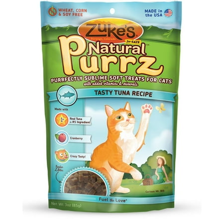 Cat Treats naturel Purrz thon savoureux de Zuke Recette avec de la vitamine minéraux 3 oz