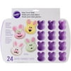 Wilton 2105-0434 Bunny Silicone Treat Mold, 24 Cavities- Discontinued By Manufacturer