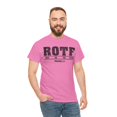 thumbnail image 3 of DJH Apparel | ROTF: Rely On The Father Christian Unisex Cotton T-shirt, 3 of 7