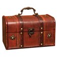 thumbnail image 3 of Wooden Vintage Storage Box Desktop Organizer Sundries Container for Home Office, 3 of 6