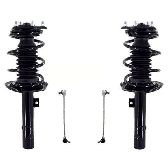 Front Complete Struts & Sway Bar Links For Honda Civic 1.5L Hatchback 2017-2021