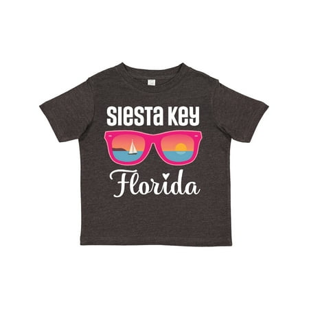

Inktastic Siesta Key Florida Beach Trip Gift Toddler Toddler Girl T-Shirt