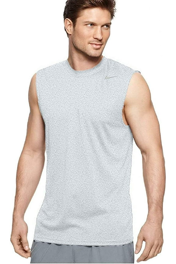 Mens Legend Dri Fit Sleeveless T Shirt XXXX-Large, Black