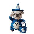 Dog Dress Up Costume for Halloween, Glow Pet Outfit Set with Pointed