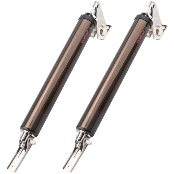 Cierra Puertas Automático NiceShutBrown 2Pzas Capacidad 35kg 100° Café Aleación de Aluminio.