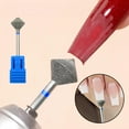 thumbnail image 2 of 2Pcs Diamond Nail Drill Bit Rotary Burr Manicure Pedicure Grinding Head Nail Cutters for Professional and Home Use, 2 of 5