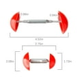 thumbnail image 4 of US 4 Pc Boot Size Shaper Expander Widener High Heels Shoe Stretcher Adjustable, 4 of 5