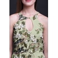 thumbnail image 2 of Bimba Bird Ladies Sleeveless Long Print Maxi Dress with Side Slits Summer Wear-X-Small, 2 of 6