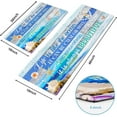 thumbnail image 3 of Kitchen Rugs Set of 2 Beach Kitchen Mats for Floor Anti Fatigue Mats for Kitchen Floor, Coastal Ocean Kitchen Rugs Non Slip Washable Floor Mats for Kitchen Decor, 18'''' x 48'''' and 18'''' x 30'''', 3 of 6