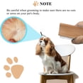 thumbnail image 3 of Wooden Deshedding Brush for Dogs Cats Horses - Dual Action Pet Hair Removal Tool with Non-Slip Handle, 3 of 6