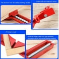 thumbnail image 3 of Queilt 90 Degree Right Angle Clamp for Woodworking, 4Pcs Corner Presses Set Adjustable Woodworking Vise Jaw, Angle Clamp for Picture Frame Wedge Carpentry Welding, 3 of 3