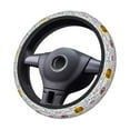 thumbnail image 4 of Daiia Steering Wheel Covers Hello Elastic Skidproof Steering Wheel Protective Cover Case Steering Wheel Protector Comfortable Protective Case For Suv Sedan Decor, 4 of 8