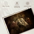 thumbnail image 6 of Elephant Stock Three Horses Wall Art - Horizontal Canvas Wall Art - Living Room Wall Decor - Animal Canvas - Brown And Green Decor By Jo Walsh - 12" x 8", 6 of 8
