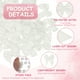 thumbnail image 3 of Uxcell 50Pcs Lazos Mini Pequeños Lazos de Cinta de Satén con Almohadillas Adhesivas para Manualidades Decoración de Bodas Fiestas Envoltura de Regalos Blanca, 3 of 7