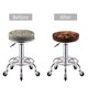 thumbnail image 5 of Balery Coffee Beans Fundas de asiento para taburete de bar redondo de tela de terciopelo ajustables que protegen de arañazos y manchas para sillas de 14 a 17 pulgadas.-13 inch, 5 of 7