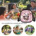 thumbnail image 4 of Yuyamidu Cute Panda Lunch Box for Boys Portable Leakproof Kids Lunch Box with Adjustable Strap Multifunctional Large Thermal Cooler Bag for Kids Teen Boys Girls, 4 of 6