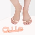 thumbnail image 2 of Ygjytge 1 Par De Almohadillas Para Los Dedos De Los Pies Con Cinco Orificios, Herramienta De Corrección De Dedos Superpuestos De Eversión (1) Ygjytge Para estrenar, 2 of 6