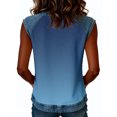 thumbnail image 7 of Trgacdwlo Tank Tops for Women Tie Dye Crew Neck Womens Sleeveless Shirts Color Block Summer Vintage Women Tops, 7 of 7