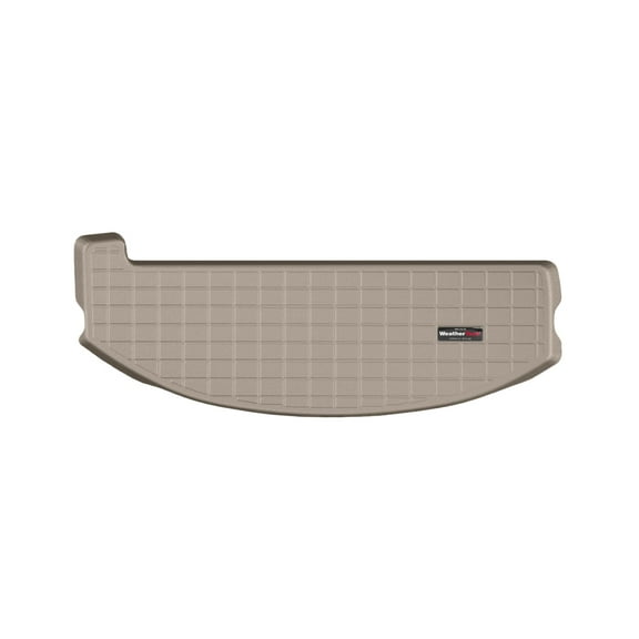 WeatherTech Cargo Trunk Liner compatible with Hyundai Santa Fe, Santa Fe XL - Behind 3rd Row Tan