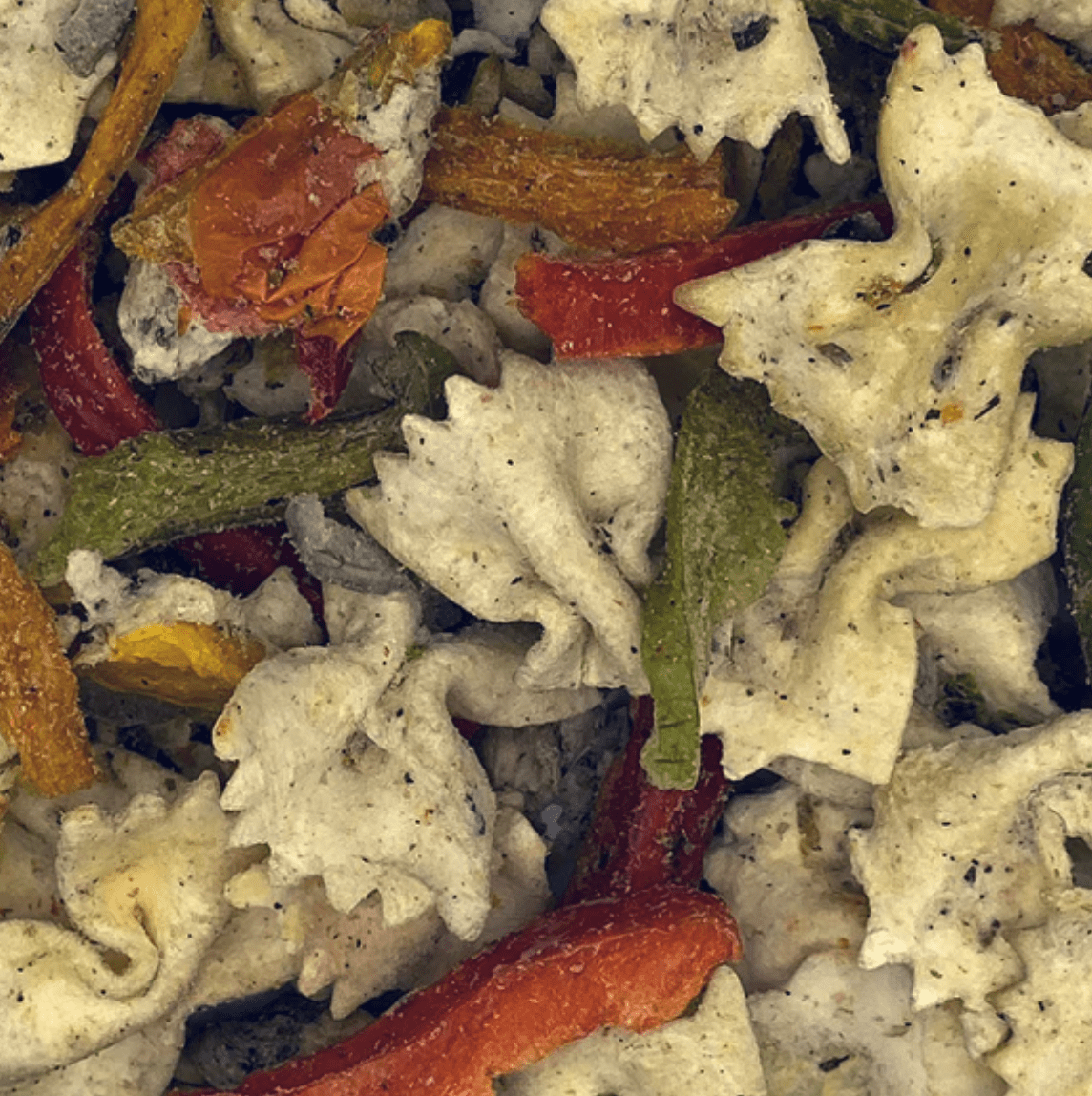 Foundation Outdoors Chicken Pasta Primavera, Freeze Dried Backpacking & Camping Food, Emergency Food, High Protein Meal