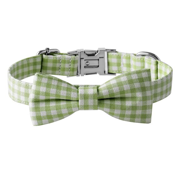 Small Tail Dog Collar With Bow, Comfortable Dog Bow Tie, Bow Tie Dog Collar Adjustable Dog Collar