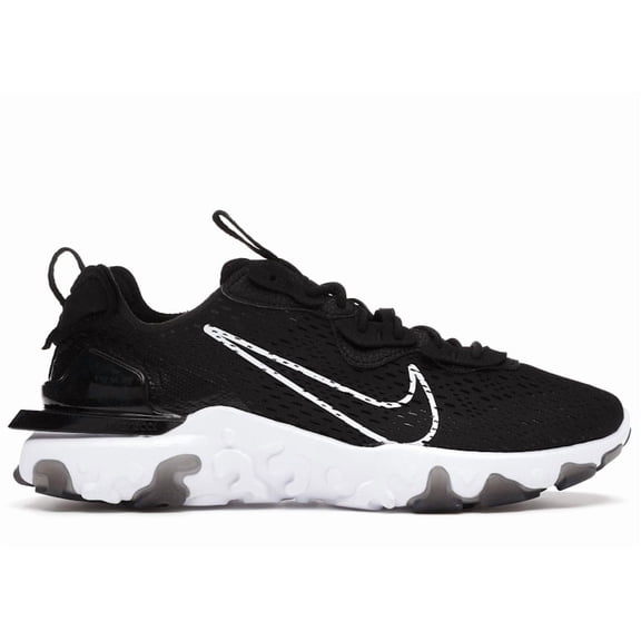 Nike Men's React Vision Black White Shoes, from StockX