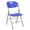 Blue, variant on Norwood Commercial Furniture Heavy-Duty Indoor/Outdoor Blow-Molded Plastic Folding Chair (Pack of 4) White