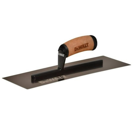 DeWALT - Curved Gold Stainless Steel Finishing Trowel 14in