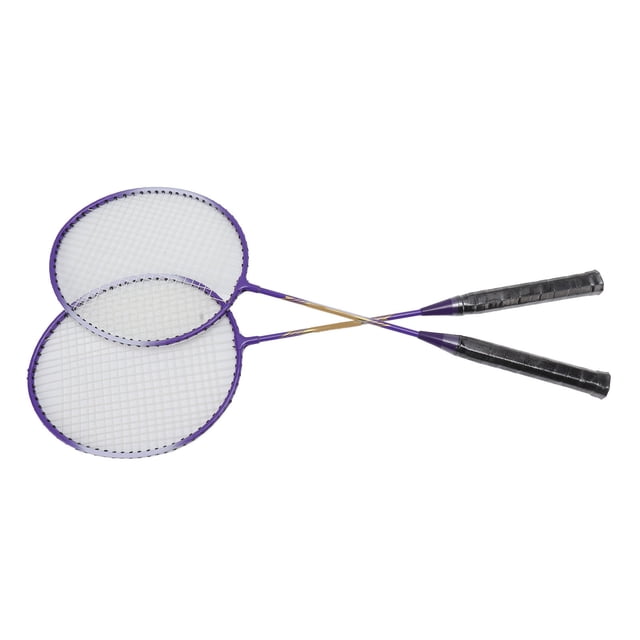 Badminton Racquets, Ferroalloy Badminton Rackets Set Practical Lightweight with Storage Bag for Outdoor