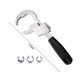 thumbnail image 4 of Llave Ajustable Multifuncional de Doble Extremo | Herramienta para Suministros Sanitarios de Lavabo | Aleación de Aluminio | Mango Corto Ergonómico | 3 Cabezas de Abrazadera | Sin Daño en Acabado, 4 of 9