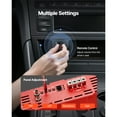 thumbnail image 4 of KFFKFF Monoblock Car Amplifier, 1500W RMS MAX, 1/2/4 Ohm Stable, 1-Channel Class D Car Audio Amplifier with Remote Subwoofer Level Control, 4 of 9
