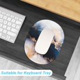 thumbnail image 3 of ERDS-Small Mouse Pad 6 x 8 Inch, Takes up Wrist and Mouse Space, Waterproof Compact Mini Mouse Mat for Laptop Computer Wireless Mouse Keyboard Home Office Travel,Blue Gradient Marble, 3 of 4