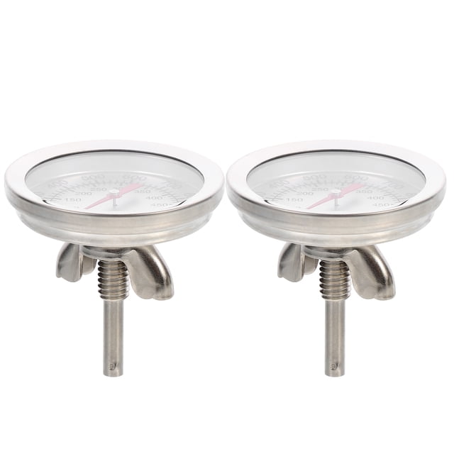 2 Pcs Bimetallic Oven Thermometer Food Thermometer Kitchen Barbecue Thermometers