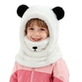 thumbnail image 3 of Chapeau d'Hiver pour Enfants avec Foulard Intégrée pour Garçons Filles Tout-Petits Confort par Temps Froid, 3 of 8