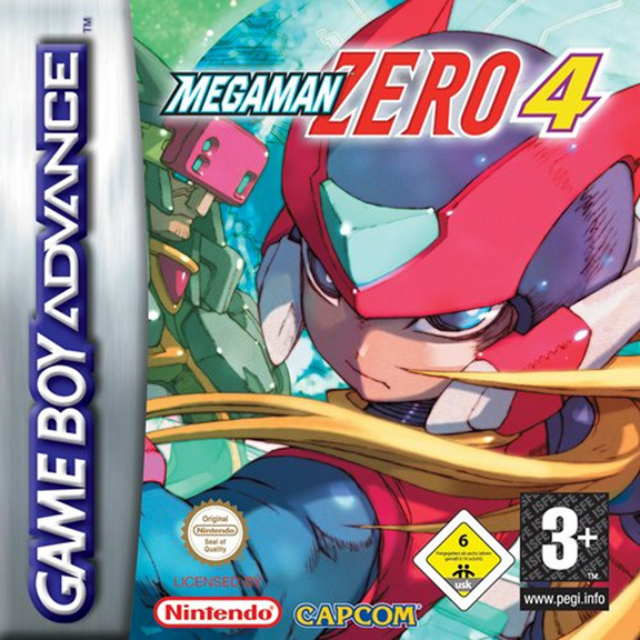 Mega Man Zero 4 - Game Boy Advance - Game Cartridge
