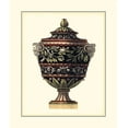 thumbnail image 2 of Antonini, Da Carlo 15x17 Gold Ornate Wood Framed with Double Matting Museum Art Print Titled - Antonini Clementino Urn I, 2 of 4