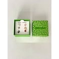 thumbnail image 1 of Betsey Johnson Assorted Holiday Earrings Gingerbread Heart Snowflake, 1 of 1