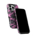 thumbnail image 5 of DesignSkinz Scratch-Resistant Hard Slim Case Compatible with iPhone 15 Pro (Compatible with MagSafe) - Pink V3 and Gray Digital Camouflage, 5 of 9