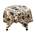 thumbnail image 2 of Round Tablecloth, Coffee Table Cover for Bedroom Living Room Decor, 2 of 6